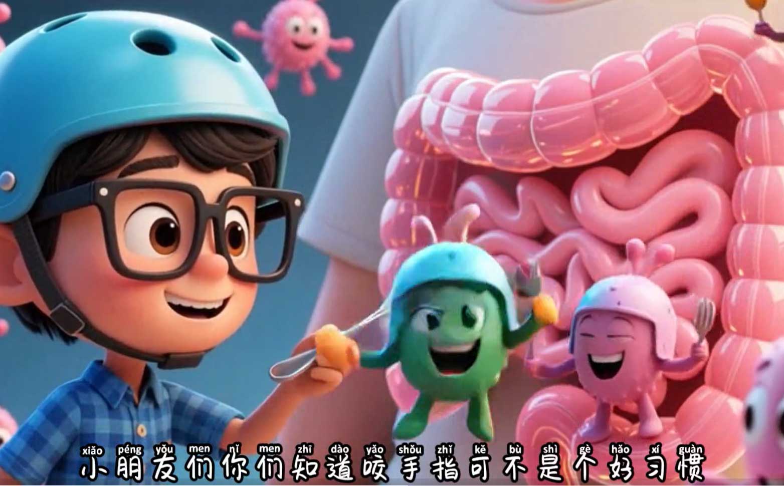 3d育儿动态视频zs243-YR_video_3D-智胜AI扣子coze工作流智能体