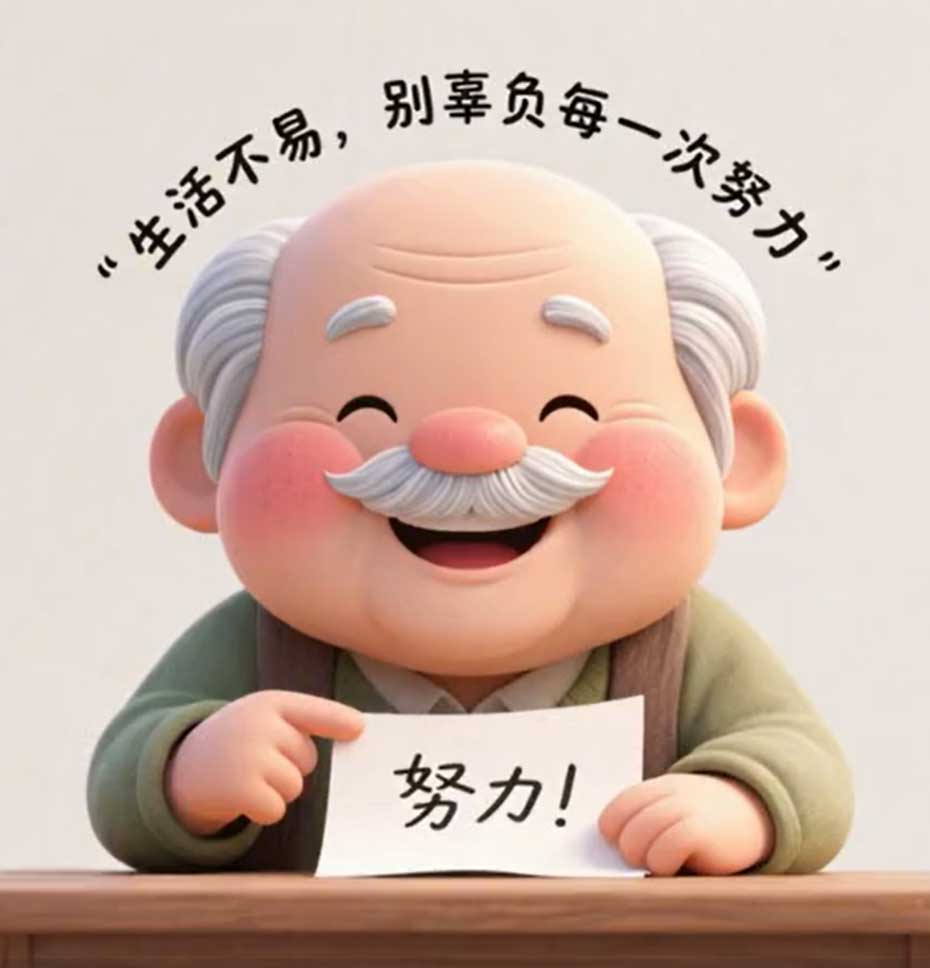 治愈系老爷爷视频zs270-zhiyuxiyeye-智胜AI扣子coze工作流智能体