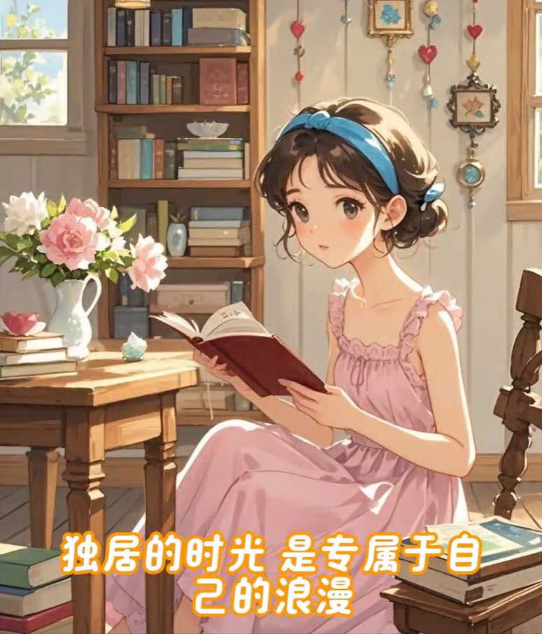 治愈系列励志独居女孩zs282-zhiyudujunvhai-智胜AI扣子coze工作流智能体