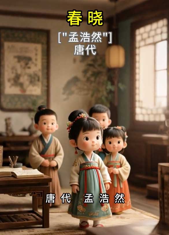 古诗词-唐诗300首-动态视频zs288-gushici_V2-智胜AI扣子coze工作流智能体